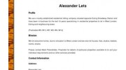 Alexanders